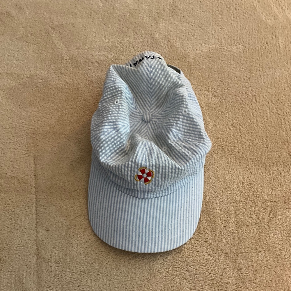 Men’s Castaway Seersucker Ball Cap